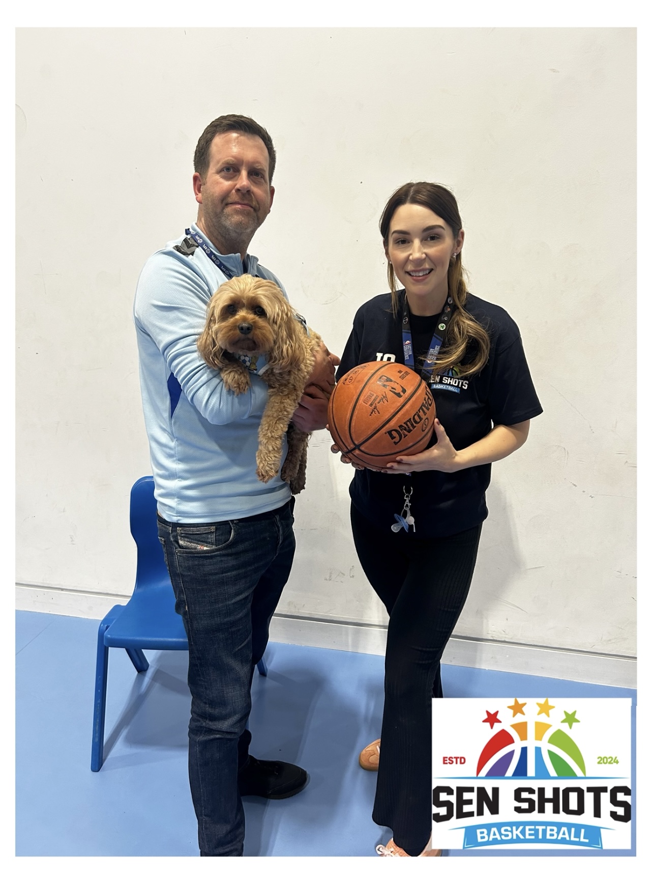 CCFC Therapy Dog Winnie came to visit us!