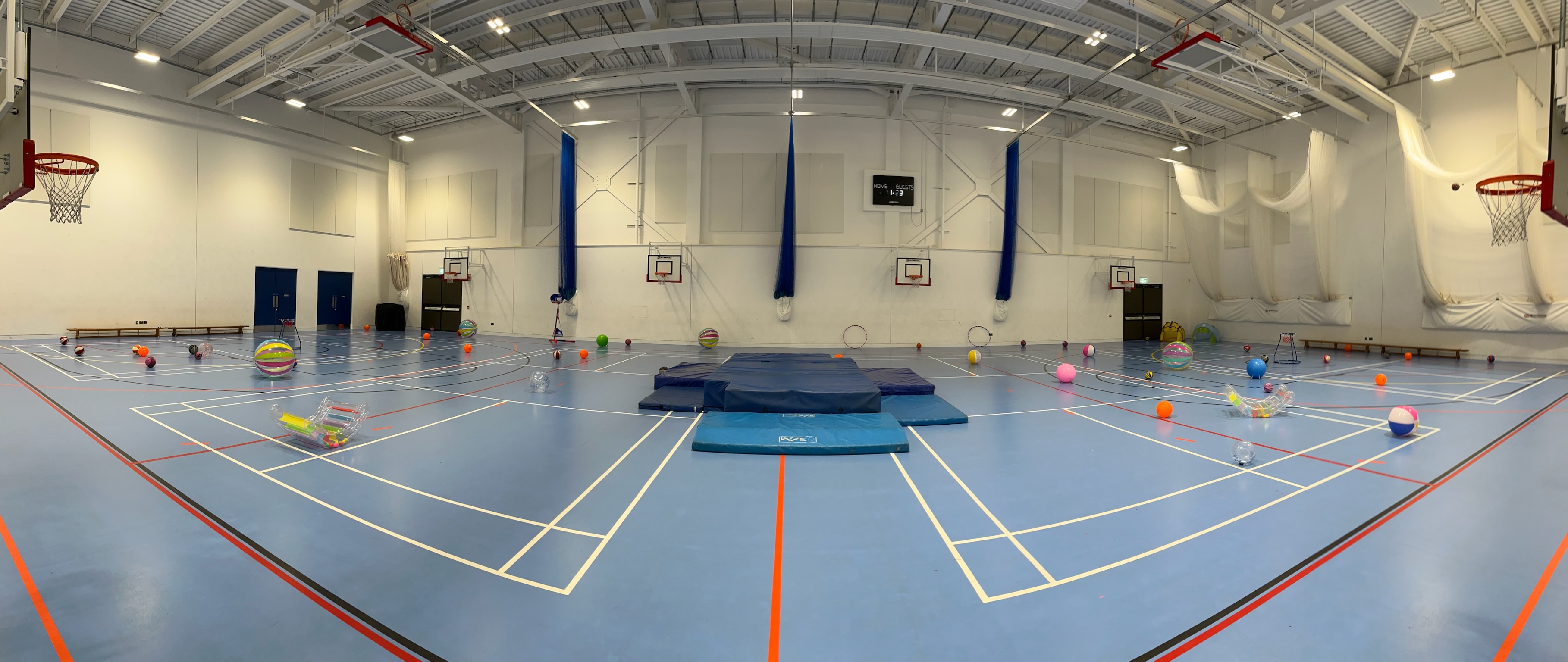 The Sensory Session Ready for the 🏀 Stars to enter!